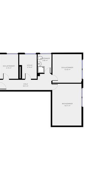 Zentrale 2,5 ZKB Wohnung im Geestemünde - Foto 1