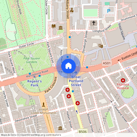 Great Portland Street, Marylebone