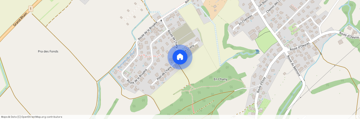 Plan de Chany 42 et 44, 1564 Domdidier