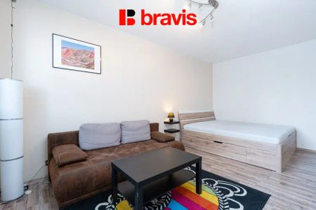 Pronájem bytu 1+1, Brno - Královo Pole, ul. Božetěchova, zařízený, lodžie, sklep - Photo 4