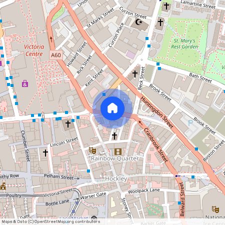 Lower Parliament Street, Nottingham, Nottinghamshire, NG1