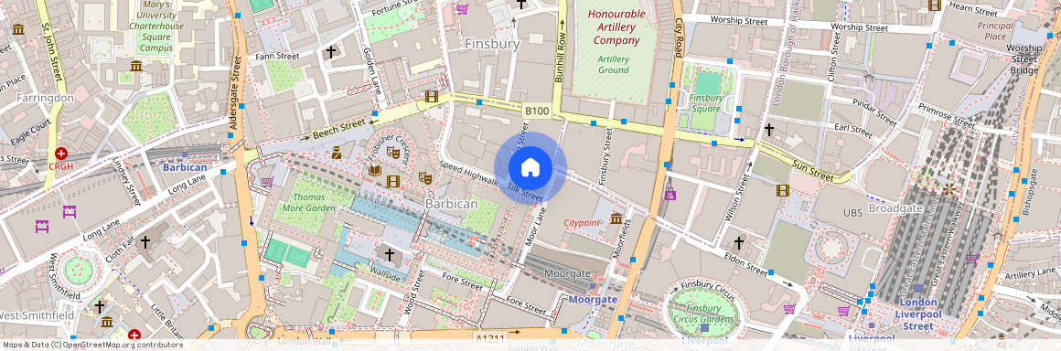 The Heron, 5 Moor Lanes, EC2Y