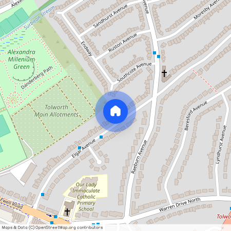 Elgar Avenue, Surbiton, KT5 9JN