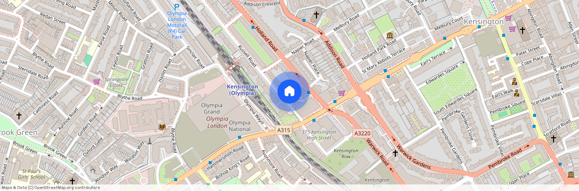 Russell Road, Holland Park, W14, London