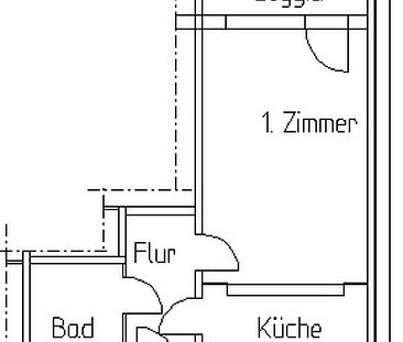 Für Singles: Apartment 34 m² für 243,55 € (+BK) im Herzen Cottbus. Nähe Uni. - Foto 1