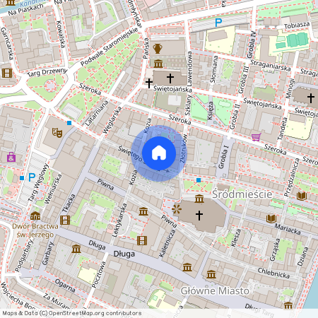 ul. św. Ducha, Śródmieście, Gdańsk, pomorskie