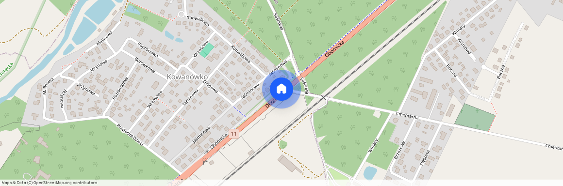 KOWANÓWKO, Dąbrówka Leśna, Oborniki, obornicki, wielkopolskie