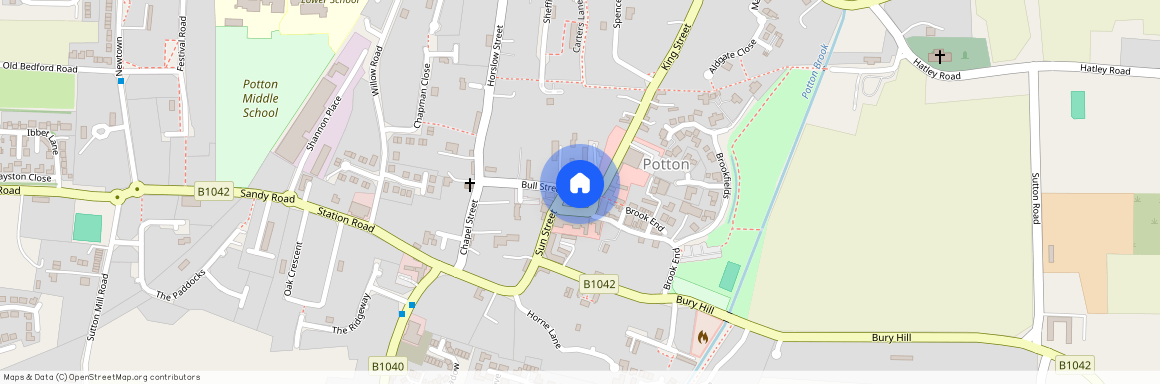 Market Square Potton Bedfordshire