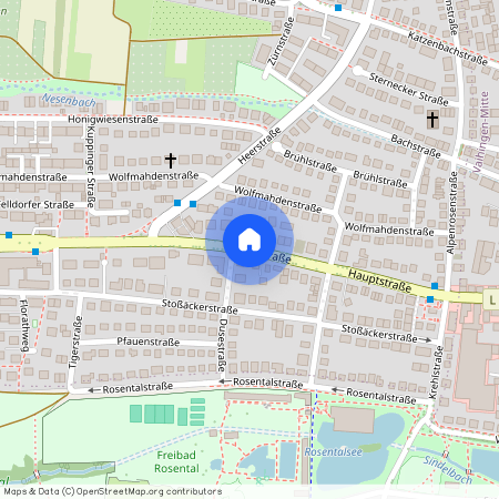 Hauptstraße, 70563 Stuttgart