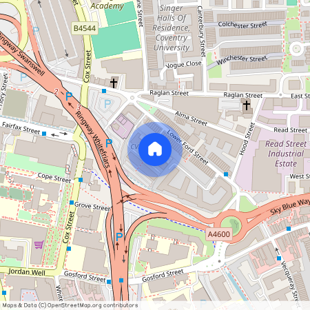 Caister Hall, Conisborough Keep, Lower Ford Street, Coventry, CV1