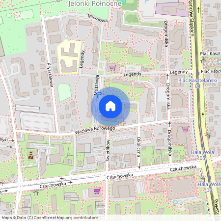 ul. Okoliczna, Jelonki Północne, Bemowo, Warszawa, mazowieckie