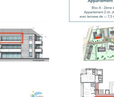 Appartement te huur in Kain voor € 900 met 2 slaapkamers - Photo 4