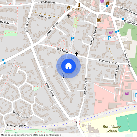 Swan Close, Aylsham, Norwich, Norfolk