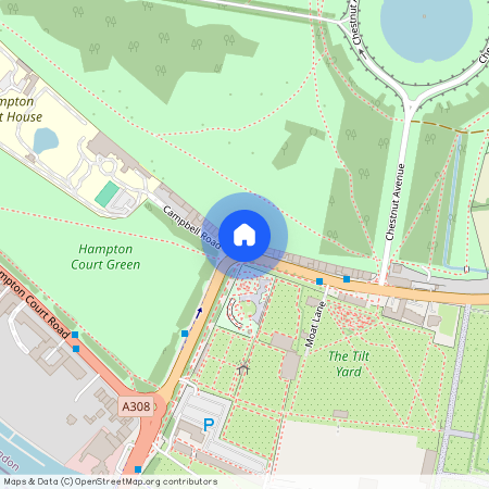 Hampton Court Road, East Molesey, KT8