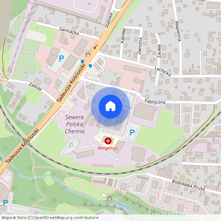 ul. Fabryczna, Piotrowice-Ochojec, Katowice, śląskie