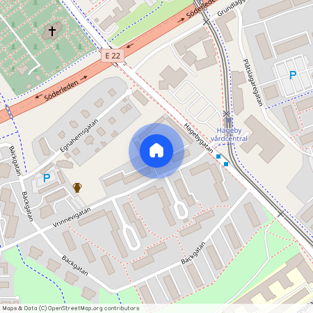 Vrinnevigatan 6 B, Hageby