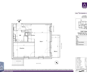 Appartement à louer 2 pièces 45.8m² - Photo 6
