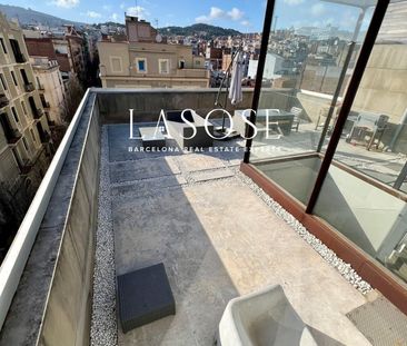 90m² Apartment to rent in Vila de Gràcia, Barcelona with terrace - Photo 4