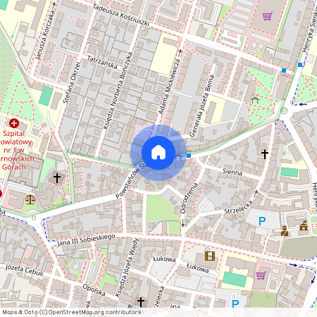 ul. Powstańców Śląskich, Tarnowskie Góry, tarnogórski, śląskie