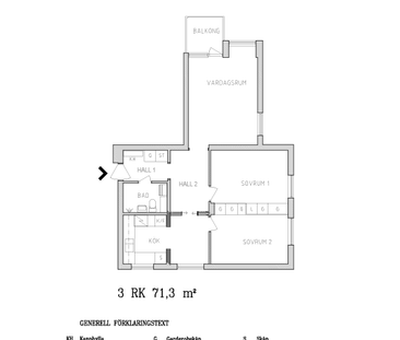 Batterigatan 7, våning 2 - Foto 2