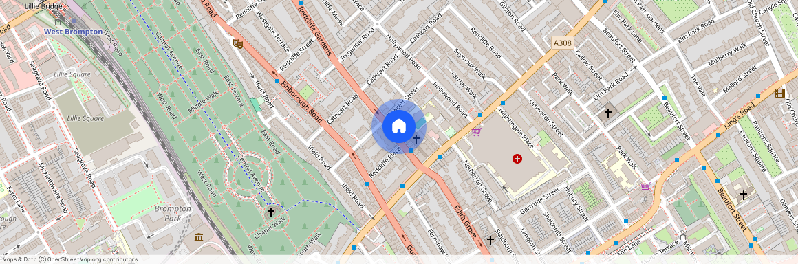 Redcliffe Gardens, London, SW10