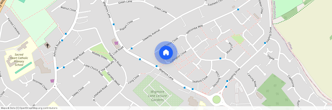 Lullington Close, Luton, LU2