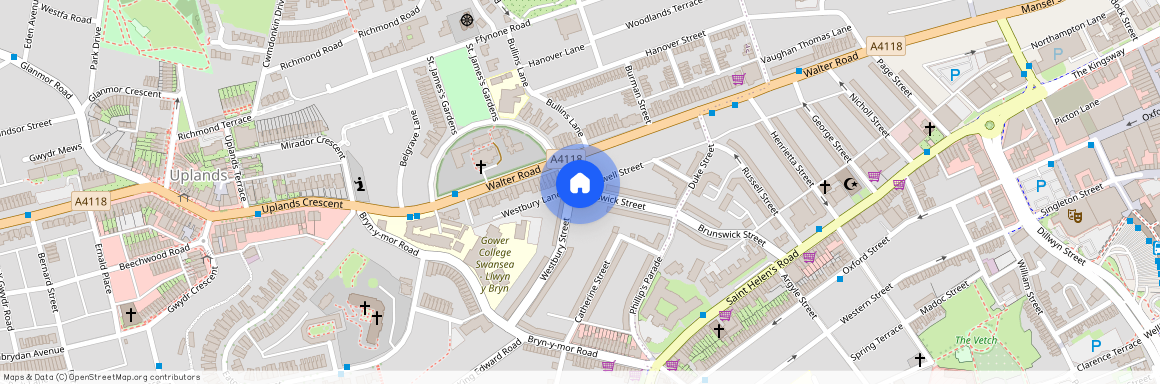 Brunswick Street, Uplands, Swansea