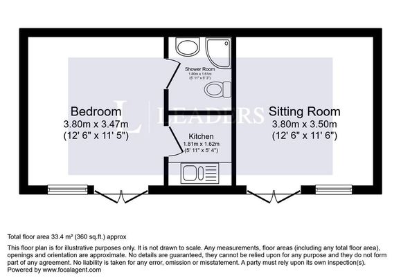 1 bedroom bungalow to rent - Photo 1