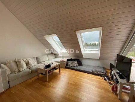 Appartement de 3½ pièces dans les combles avec un magnifique balcon baignoire. - Photo 4