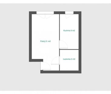 Kawalerka umeblowana od zaraz przy PST 29.2 m² - Photo 4