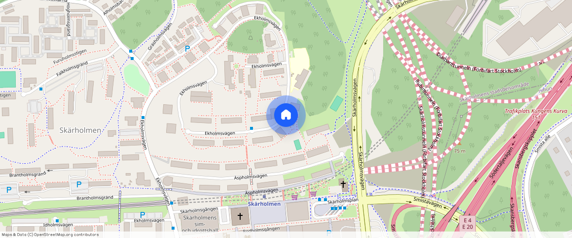 Ekholmsvägen **, Skärholmen