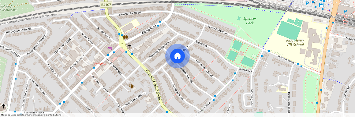 Mayfield Road Earlsdon Coventry