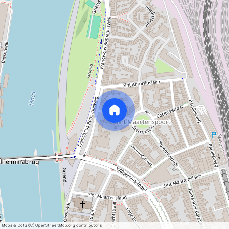 Sint Maartenspoort, 6221 AK, Louis Loyensstraat, Maastricht