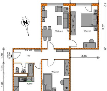 Bezugsfertige Wohnung sucht neuen Lieblingsmieter - Photo 3