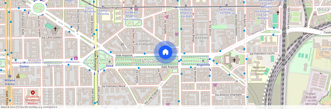 Viale Argonne, Milan, Lombardy 20133