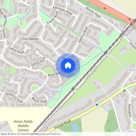 Warmstry Road, Bromsgrove, Worcestershire, B60