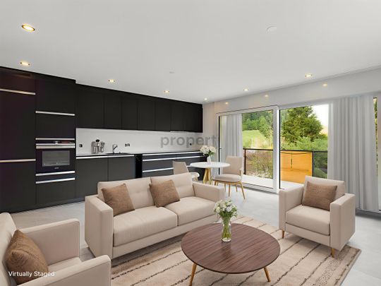 Moderne 3.5-Zimmer-Wohnung in Bärau mit Balkon und Parkplatz - Foto 1