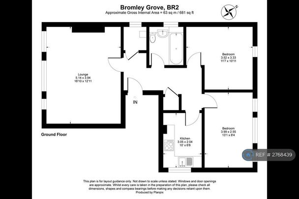 2 bedroom flat to rent - Photo 1