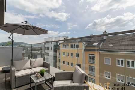 Charmante Maisonette-Wohnung mit Balkon und Terrassen im 5. und 6.OG in Linz-Zentrum zu vermieten! - Photo 2
