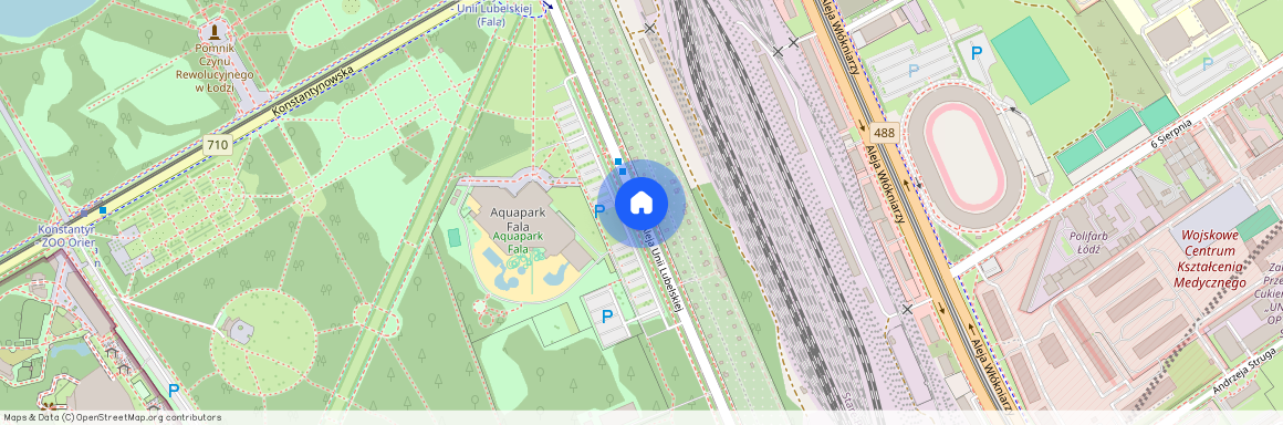 Łódź-Polesie, al. Unii Lubelskiej, Łódź