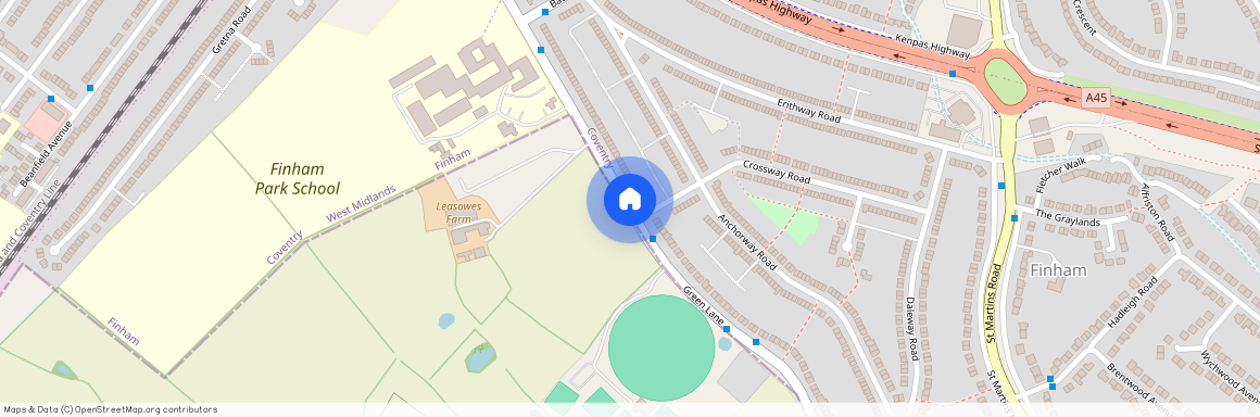 Leasowes Avenue, Green Lane, Coventry, CV3