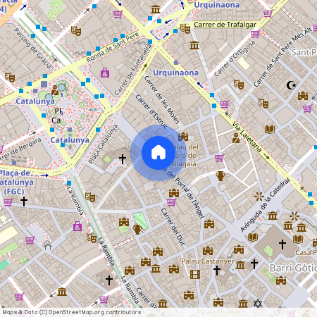 Avinguda del Portal de lÀngel, Barcelona, Catalonia 08002