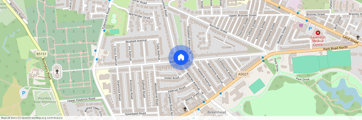 Bidston Avenue, Wirral CH41