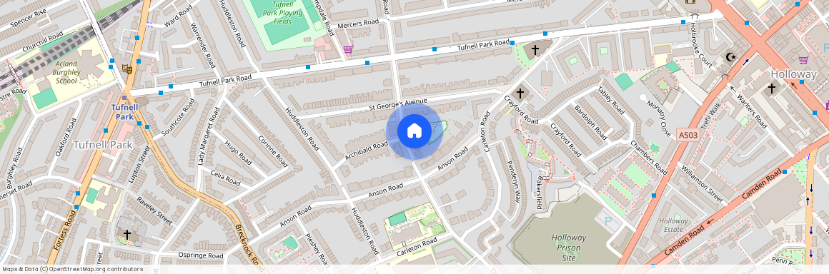 Hilldrop Road, Tufnell Park N7