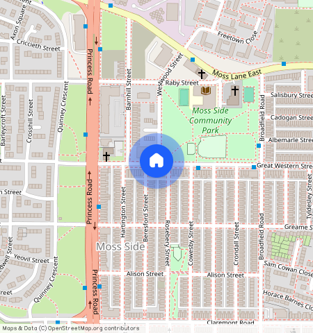 Great Western Street, Rusholme, Manchester, Greater Manchester, M14 4RA