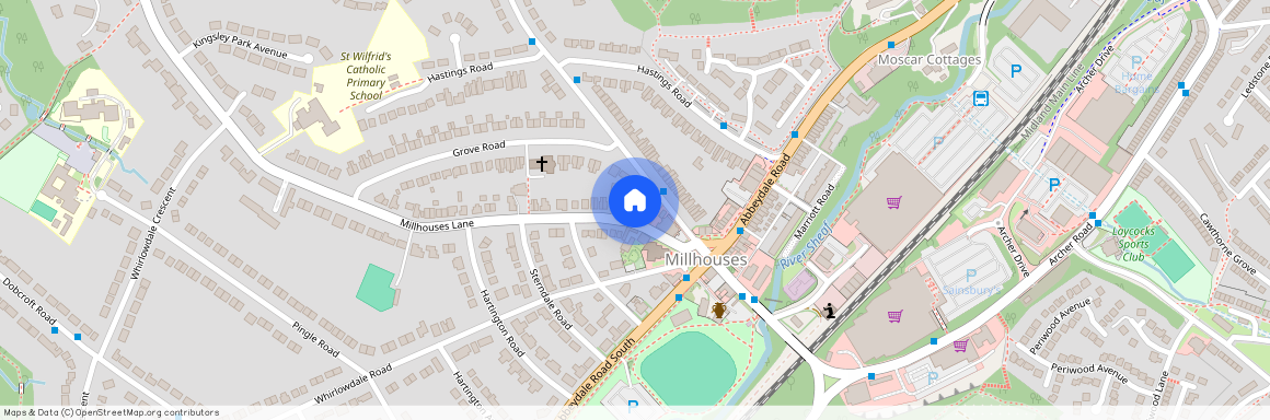 Flat 11 36 Millhouses Lane Millhouses Sheffield S7 2HB