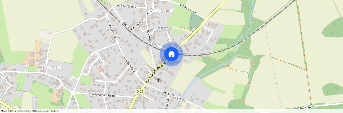 Francja, La Vicomte-Sur-Rance