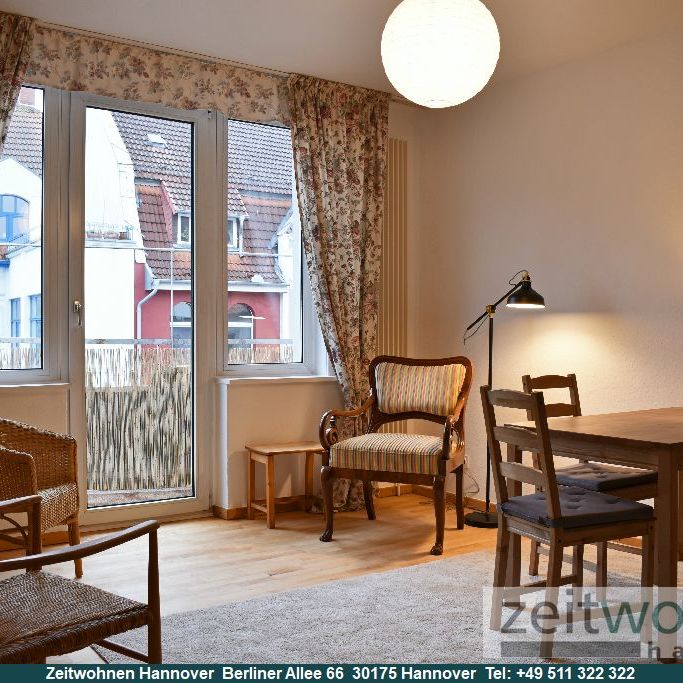 List, Lister Platz, 2 Zimmer Wohnung mit 2 Balkonen - Photo 1