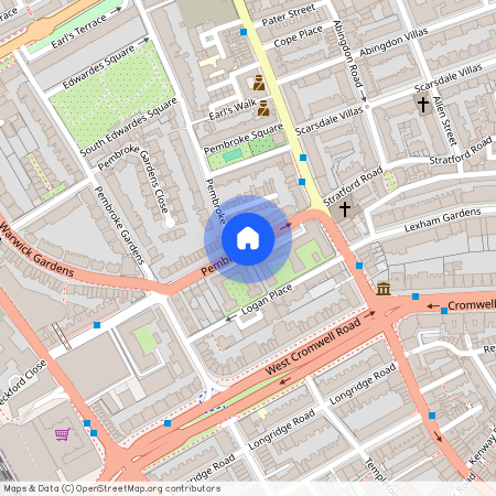 Marlborough Court, Kensington, London