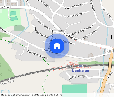 The Old School House, Llanharren - Photo 1